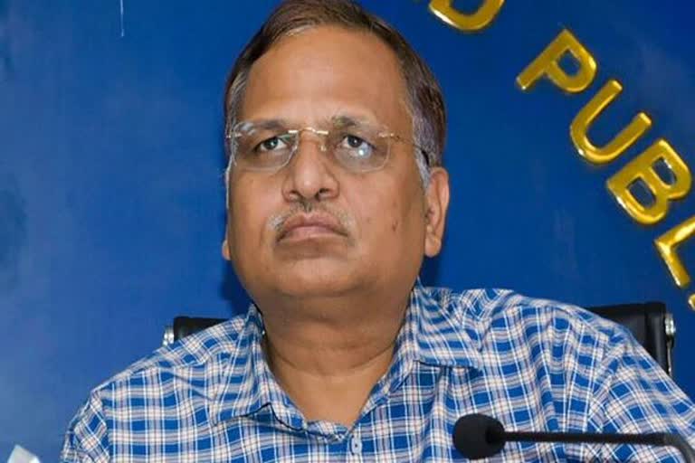 delhi health minister satyandra jain