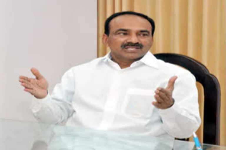 etala rajinder  telangana government  telangana minister sacked  K chandrashekar rao  തെലങ്കാന ആരോഗ്യമന്ത്രി  ഇ രാജേന്ദ്രൻ വാർത്ത  ഭൂമിക്കയ്യേറ്റം വാർത്ത  മേദക് ജില്ലയിലെ ഭൂമിക്കയ്യേറ്റം