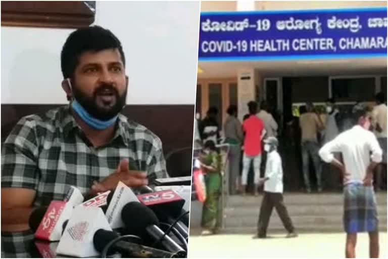 oxygen shortage in Chamarajanagar district hospital