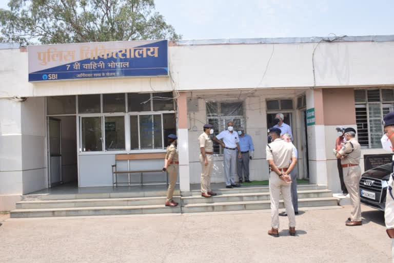 police hospital converted into covid care center