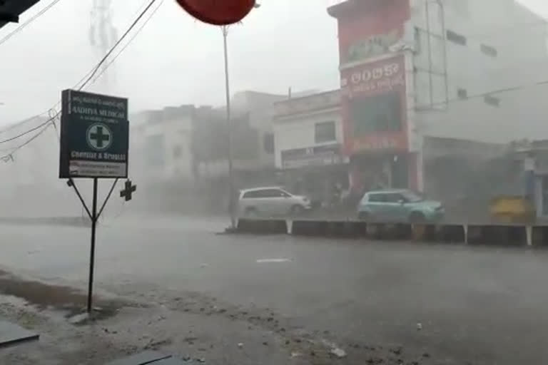 heavy rains in vikarabad