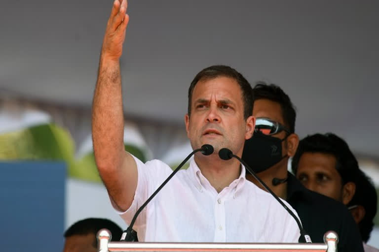 Full lockdown is only way to stop COVID-19 spread  claims Rahul Gandhi  rahul gandhi  രാജ്യത്ത് പൂർണ്ണ ലോക്ക്ഡൗൺ അനിവാര്യമെന്ന് കോൺഗ്രസ് നേതാവ് രാഹുൽ ഗാന്ധി  രാഹുൽ ഗാന്ധി  ന്യൂഡൽഹി