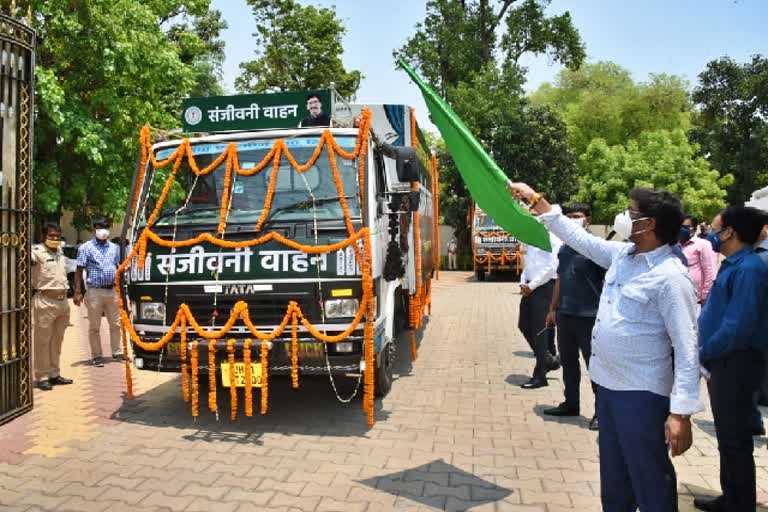 cm-hemant-soren-flagged-off-sanjivani-wahan-in-ranchi