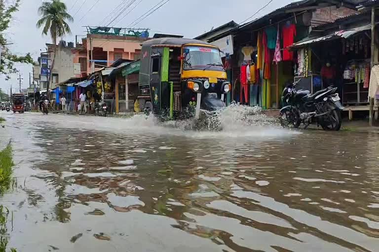 artificail flood in rangia