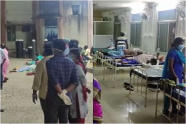 Oxygen deficiency: 11 corona patients die at Chengalpattu Government Hospital!  ഓക്‌സിജന്‍ ക്ഷാമം  കൊവിഡ്‌ രോഗികള്‍ മരിച്ചു  കൊവിഡ്‌ വ്യാപനം  Oxygen deficiency  Chengalpattu Government Hospital!