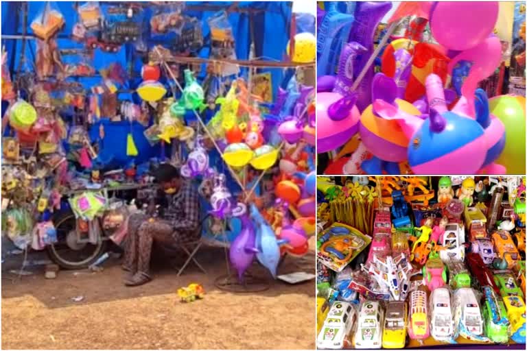 Festive vendors  കൊവിഡ്‌ വ്യാപനം  ഉത്സവക്കച്ചവടക്കാർ പ്രതിസന്ധിയിൽ  Festive vendors in crisis  covid news