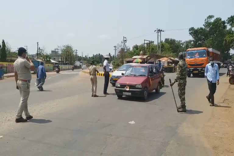 lockdown checking and blocking in khurdha