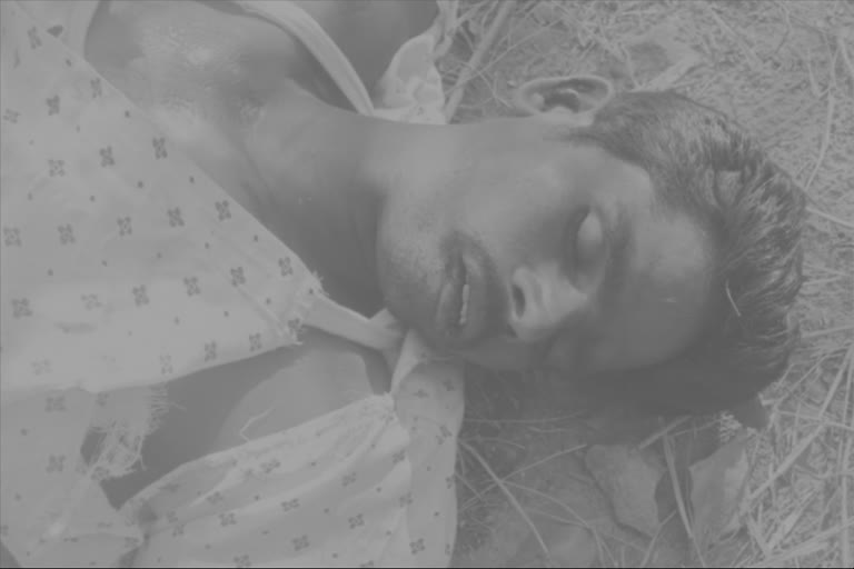 man death in a road accident at bommarajupalli guntur district