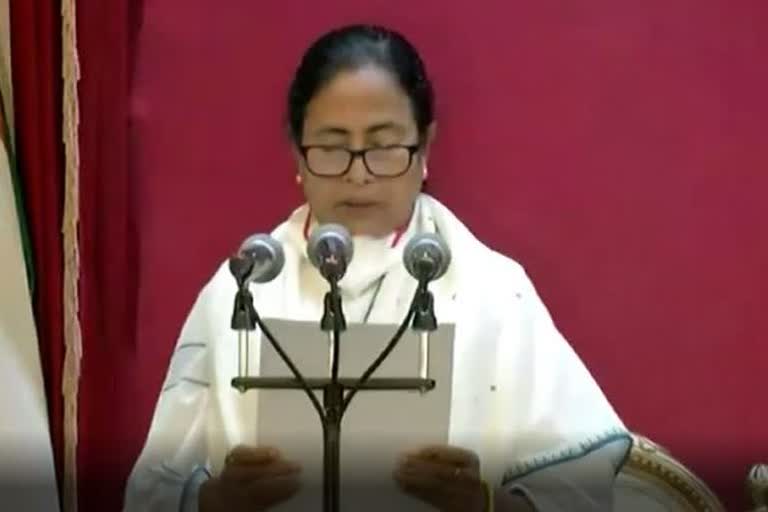 mamata is sitting on the chair of cm with blood soaked hands