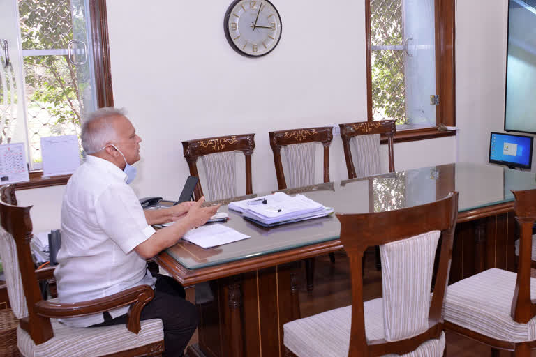 Chief Secretary Rajasthan Meeting