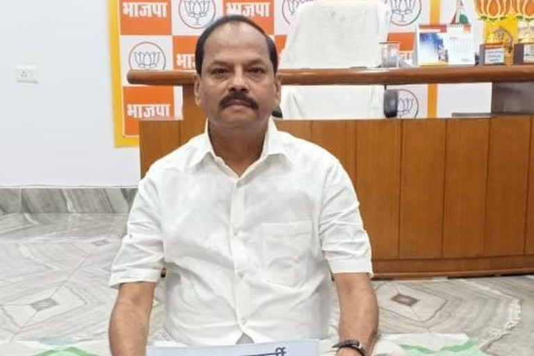 Raghuvar Das protested against Bengal violence