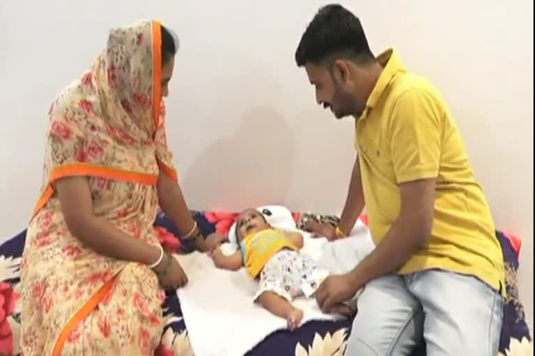 Gujarat couple raises 16 crores to treat son of rare condition