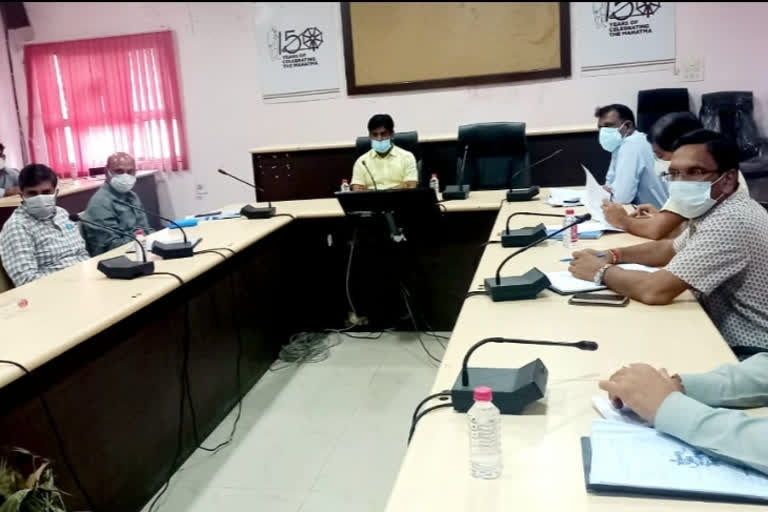 meeting on corona in Bhilwara, Bhilwara district collector meeting