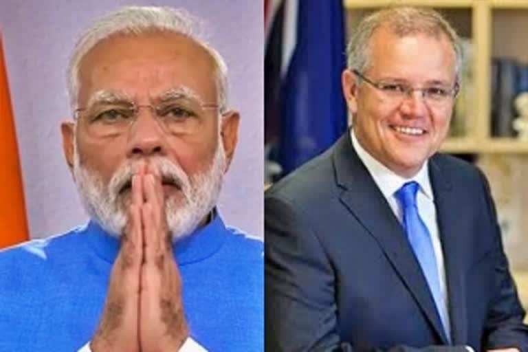 Modi speaks with Aus PM