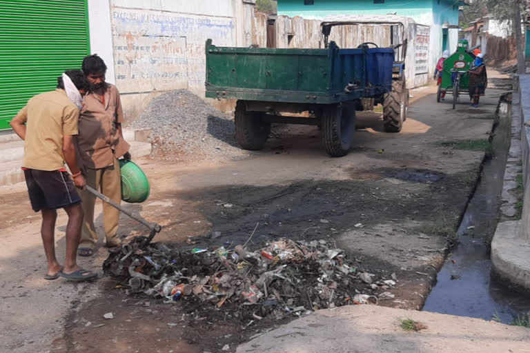 Cleanliness campaign in Mongra ward