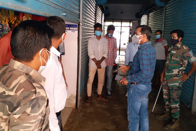 Administration sealed many shops in lohardaga