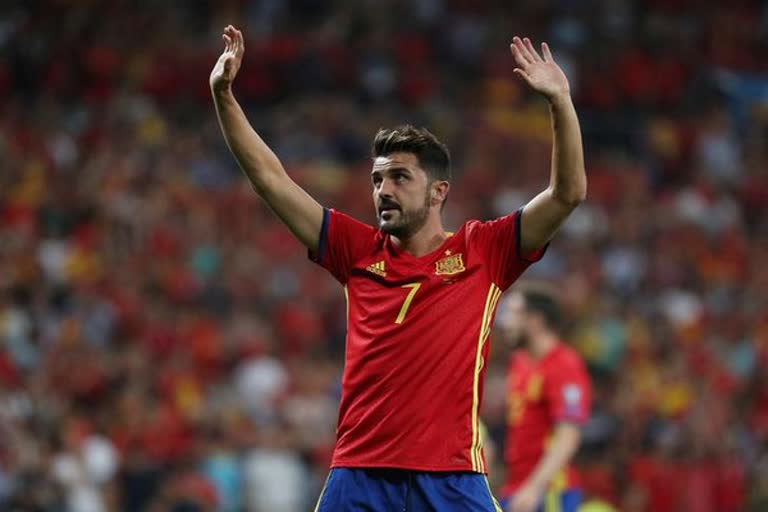 Spanish legendry player david villa joins Odisha FC