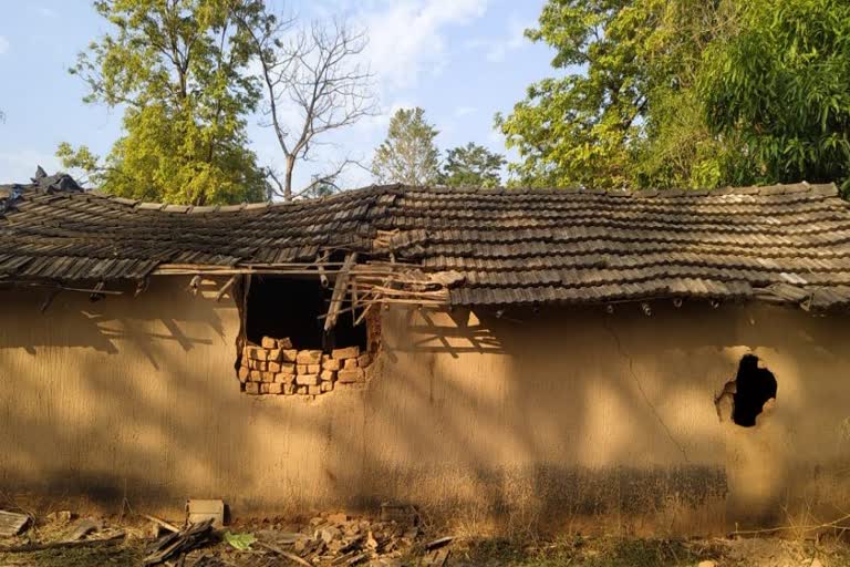 elephants enter in the village people are scared in kendujhar