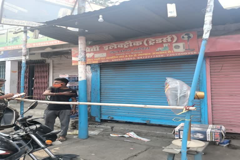 notice to six shopkeepers for violating lockdown in hazaribag