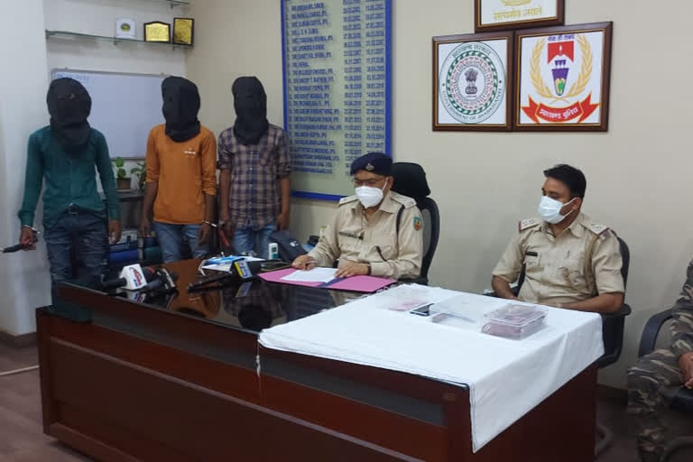 four criminals arrested in ranchi