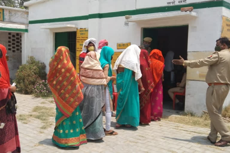 voting in chandauli