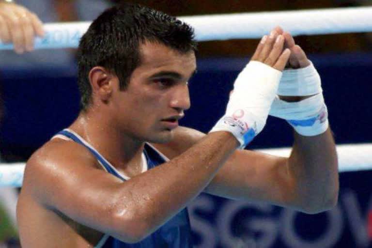 Pro boxer mandeep jangra off to winning start