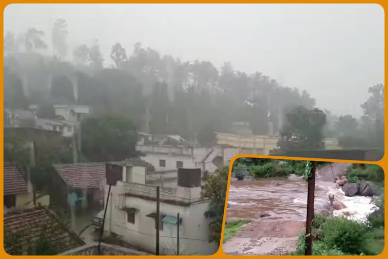 heavy rains in paderu agency in vizag district