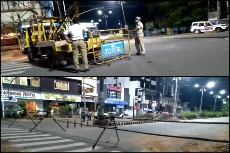 Barricade inserted in Hospet