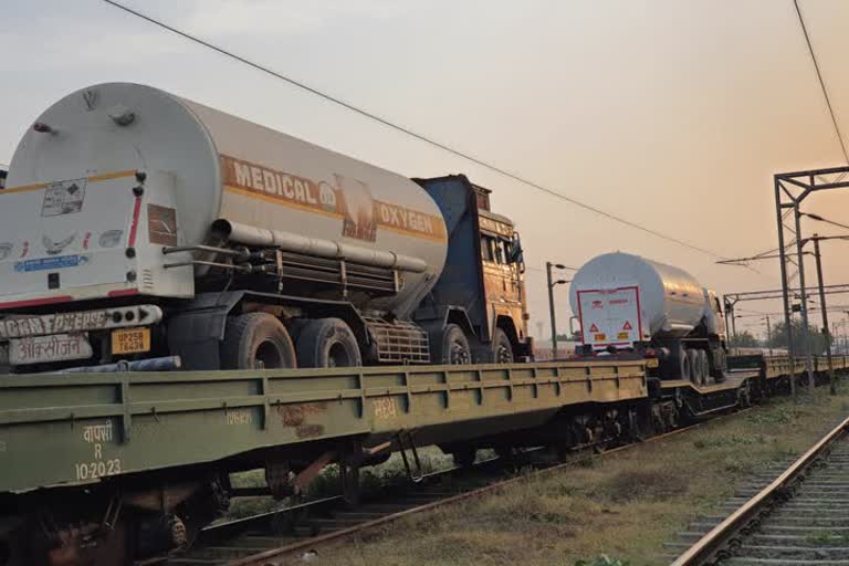 Oxygen Express trains deliver 4200 metric tons of oxygen  ஆக்சிஜன் எக்ஸ்பிரஸ்  4200 மெட்ரிக் டன் ஆக்சிஜன்  200 மெட்ரிக் டன் ஆக்சிஜன் விநியோகம்  Oxygen Express  Oxygen Express trains