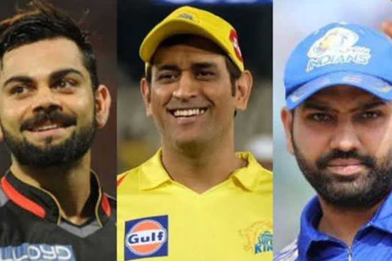 kohli, dhoni and rohit sharma