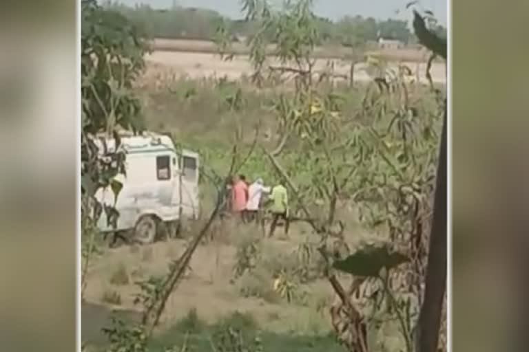 dead body of a corona-infected patient thrown into river in Katihar