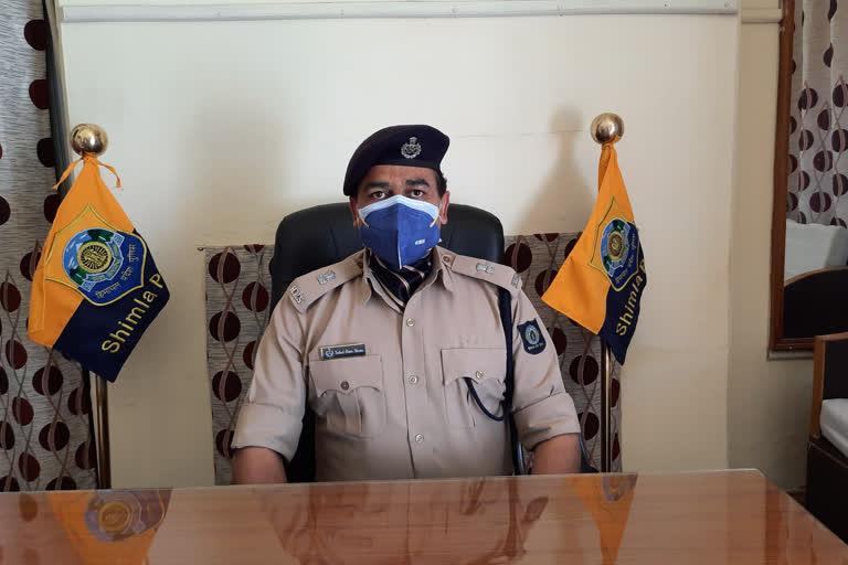 ASP shimla Sushil Sharma, एएसपी शिमला सुशील शर्मा