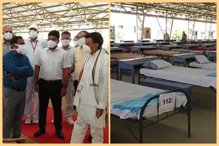 new covid hospital consisting 400 beds is established in rewa