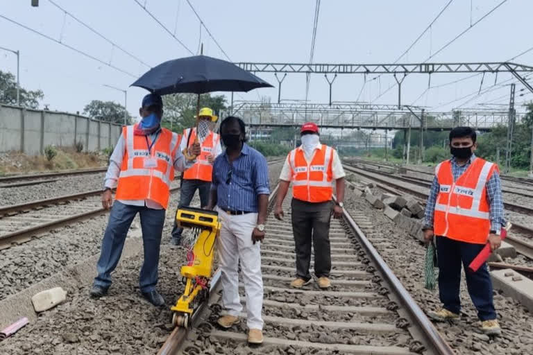 मध्य रेल्वेकडून मान्सूनपूर्व कामाला सुरुवात