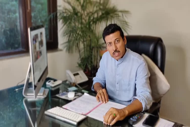 rajyavardhan singh rathore,  corona management