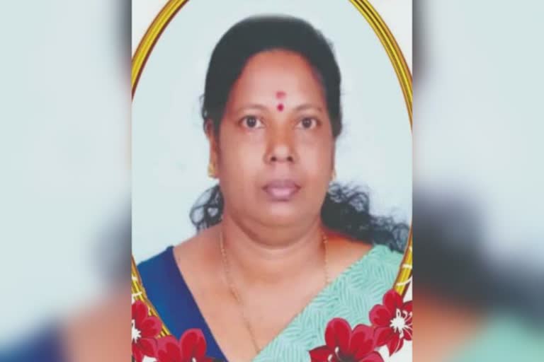 bike accident pathanamthitta  women killed in accident  മൃഗസംരക്ഷണ വകുപ്പ് ജീവനക്കാരി മരിച്ചു  road accidents kerala  bike accidents in kerala  bike accident  death in road accidents  road accidents 2021