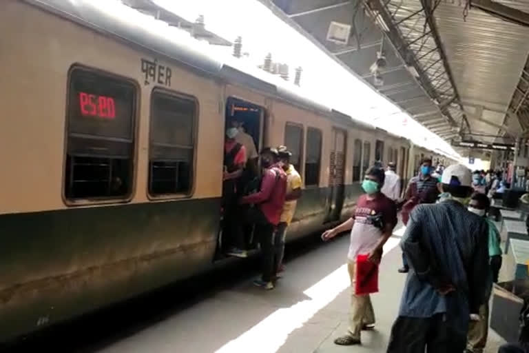 people travelling by special train, rail and health workers facing problem