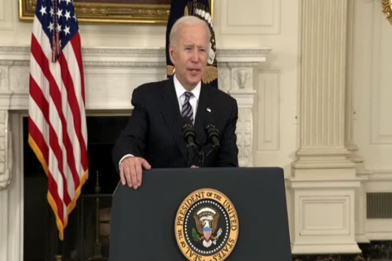 joe biden on america economy, అమెరికా అధ్యక్షుడు జో బైడెన్