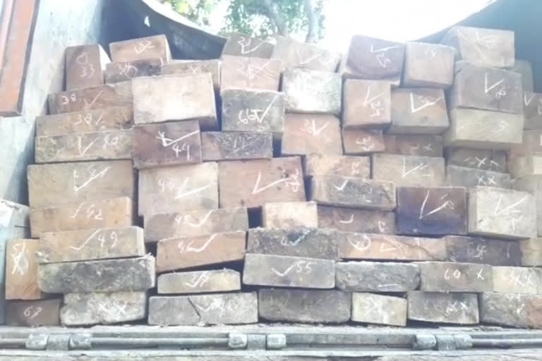 Illegal Timber seized at Kaliabor