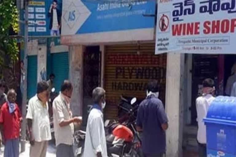 wine shops open times in telangana