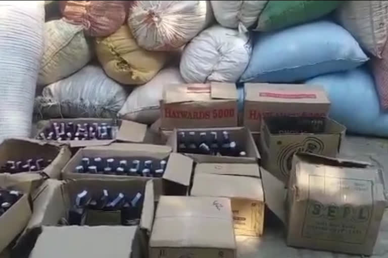 Doda and illegal liquor recovered in hazaribag