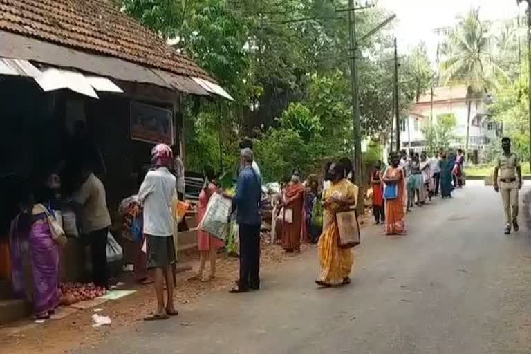 Que for buy a ration in mangalore