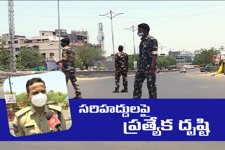 adilabad sp on lockdown