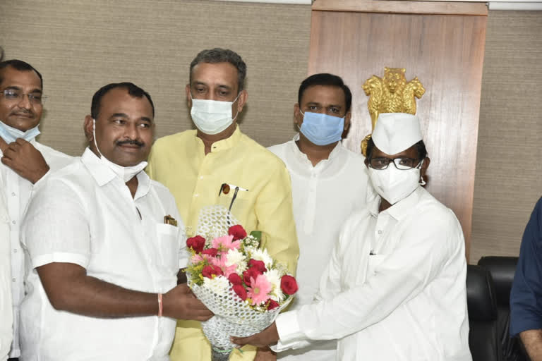 Samadhan Avtade was sworn in as an Assembly member