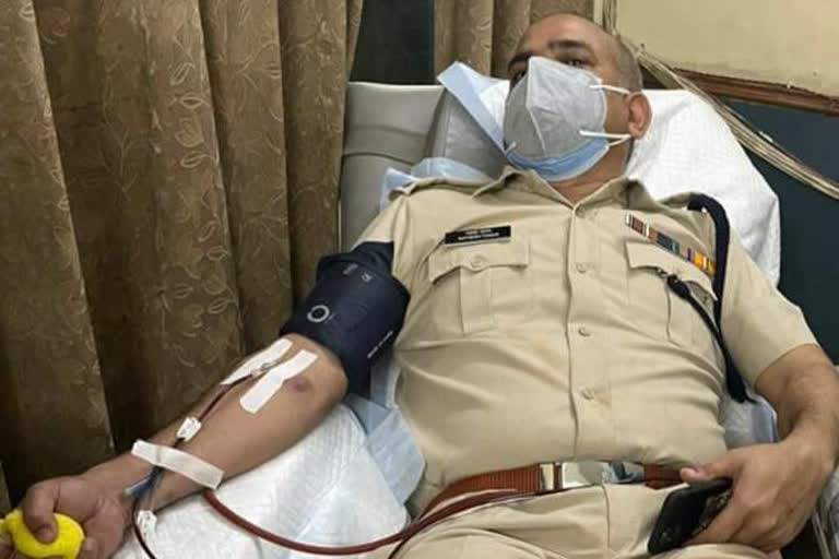 CSP Ratnesh is helping people by giving plasma