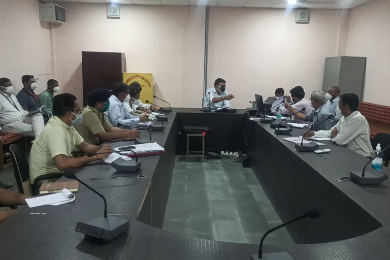 Nagaur news, Nagaur collector holds a meeting