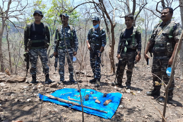 Massive weapons and ammunition found in Chaibasa