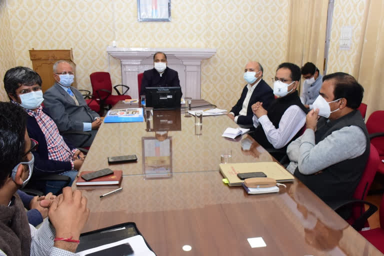 cm jairam meeting with official