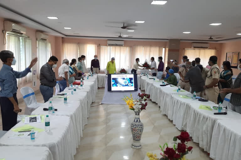 administrative meeting at baruipur to control covid surge