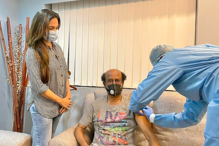 Rajinikanth gets second dose of COVID-19 vaccine